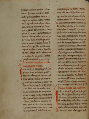 Una de las páginas en las que aparece una referencia a La Rioja en el siglo XI. Aparece el nombre Rioja transcrito como Rivo de Ogga.[11] 1082 
